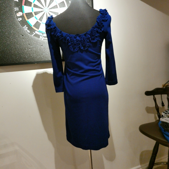 Tibi Ruffled stretch-jersey dress like new - Picture 1 of 12